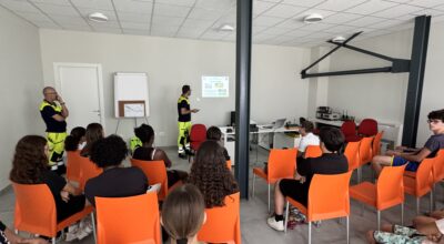 Il Crest di Sustinente in visita al nostro magazzino